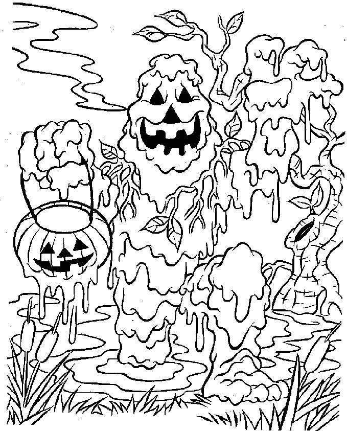 Free Halloween Coloring Pages Free Printable Scary Download Free Halloween Coloring Pages Free Printable Scary Png Images Free Cliparts On Clipart Library