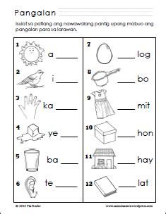  example of ilocano short story filipino worksheet for kindergarten 2