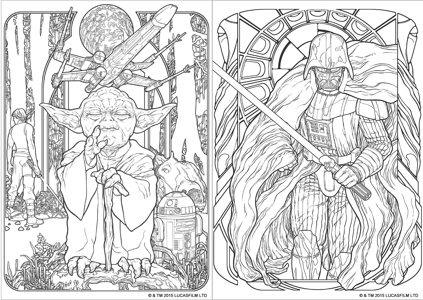 大人の精密塗絵 Art Therapie Star Wars スター ウォーズ 11月30日発売 Classix