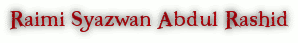 raimisyazwan signature