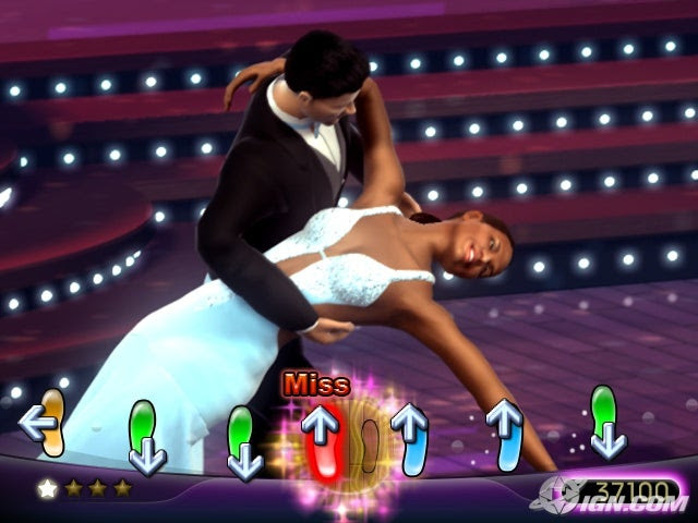 Dancing With The Stars (game & dance pad) Screenshot