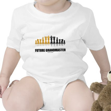 Future Grandmaster (Chess Set) T-shirts