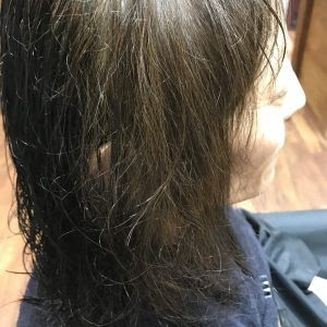 細い髪の毛に縮毛矯正 美容室option