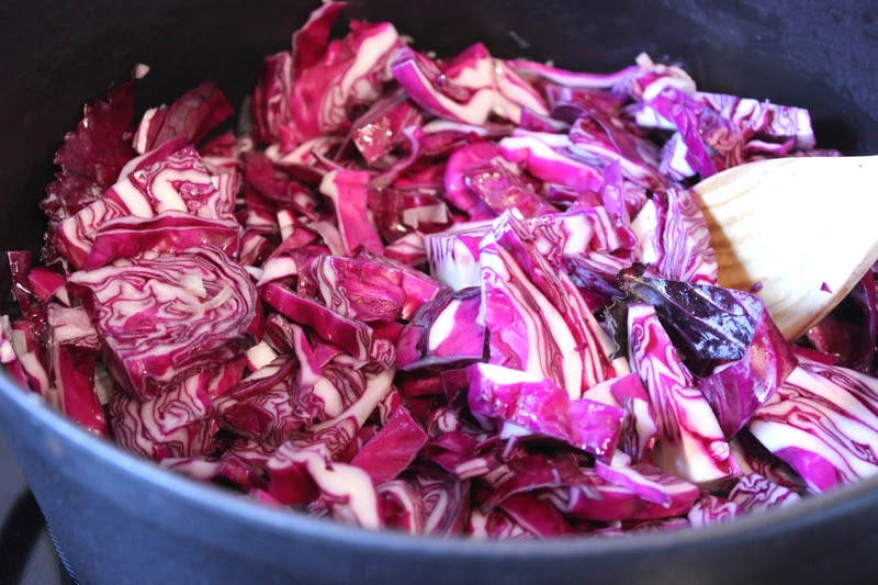 Recette De Chou Rouge Aux Pommes Et Lardons Chou Rouge Aux Pommes Et Aux Lardons Eva Cuisine