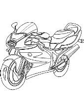 motorbikes coloring pages motorcycles topcoloringpagesnet