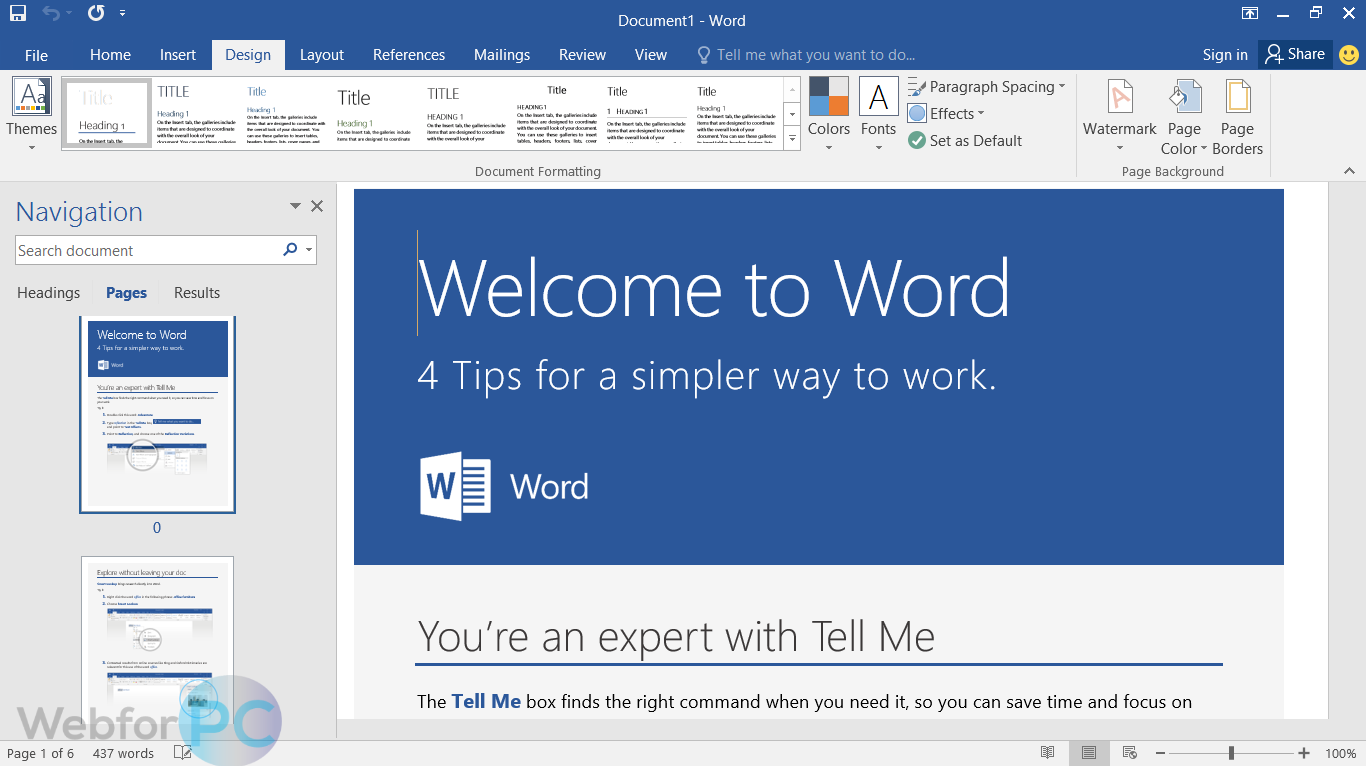 Microsoft word 16