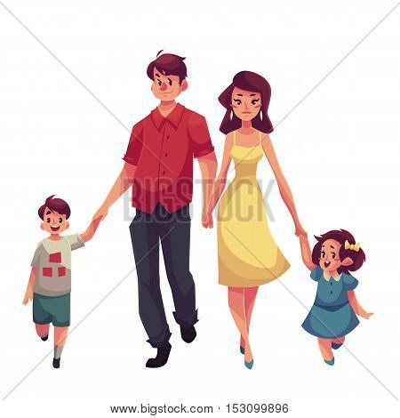 Free Free 120 Father Holding Son And Daughter Hand Svg SVG PNG EPS DXF File