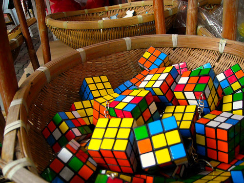 colourful cubes