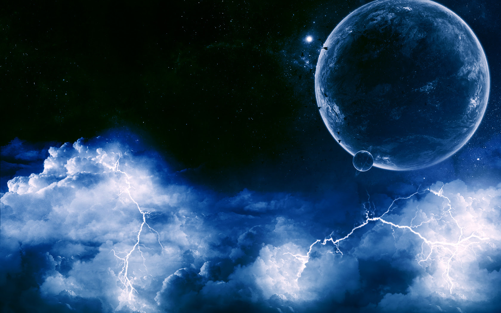 Space Desktop Lightning