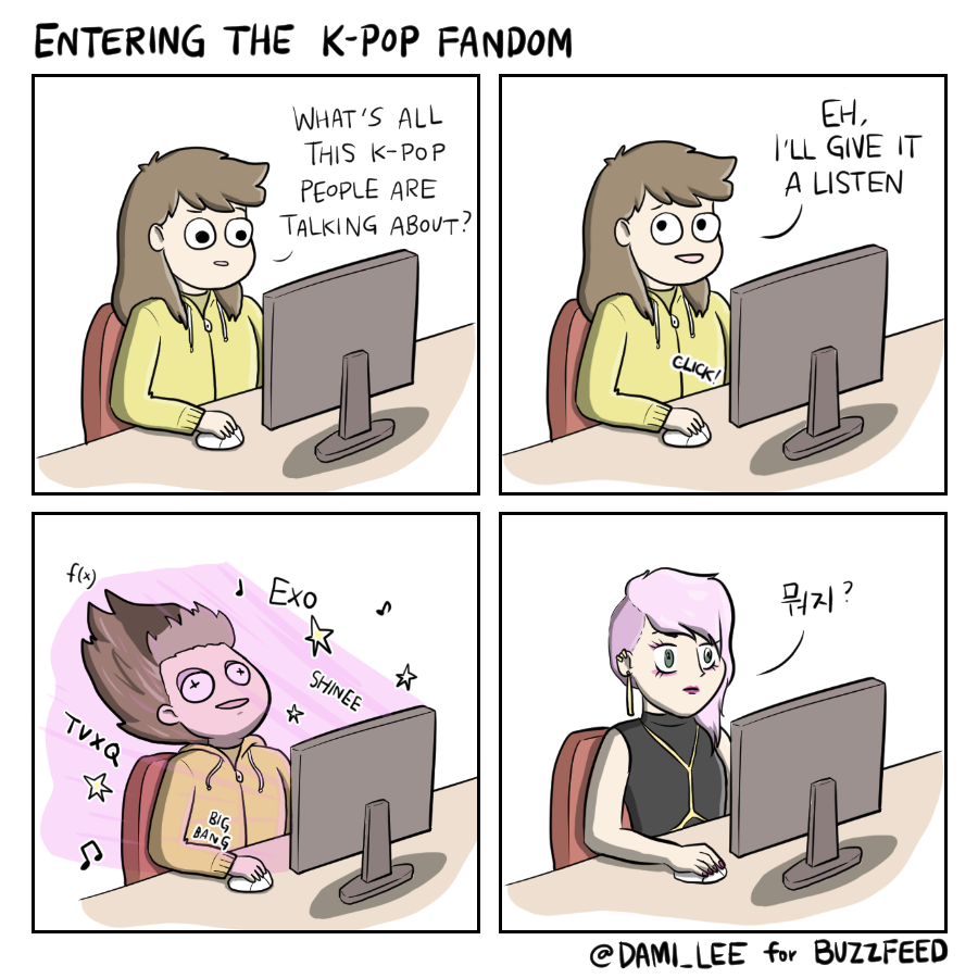 Entering The K Pop Fandom Comics