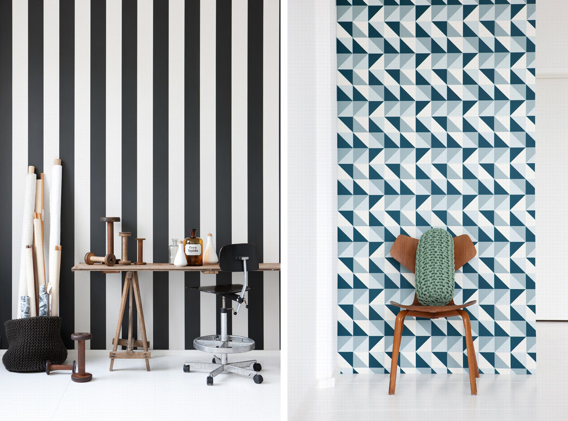 New Wallpaper from Ferm Living: Vertigo + Remix I'm going to need 
