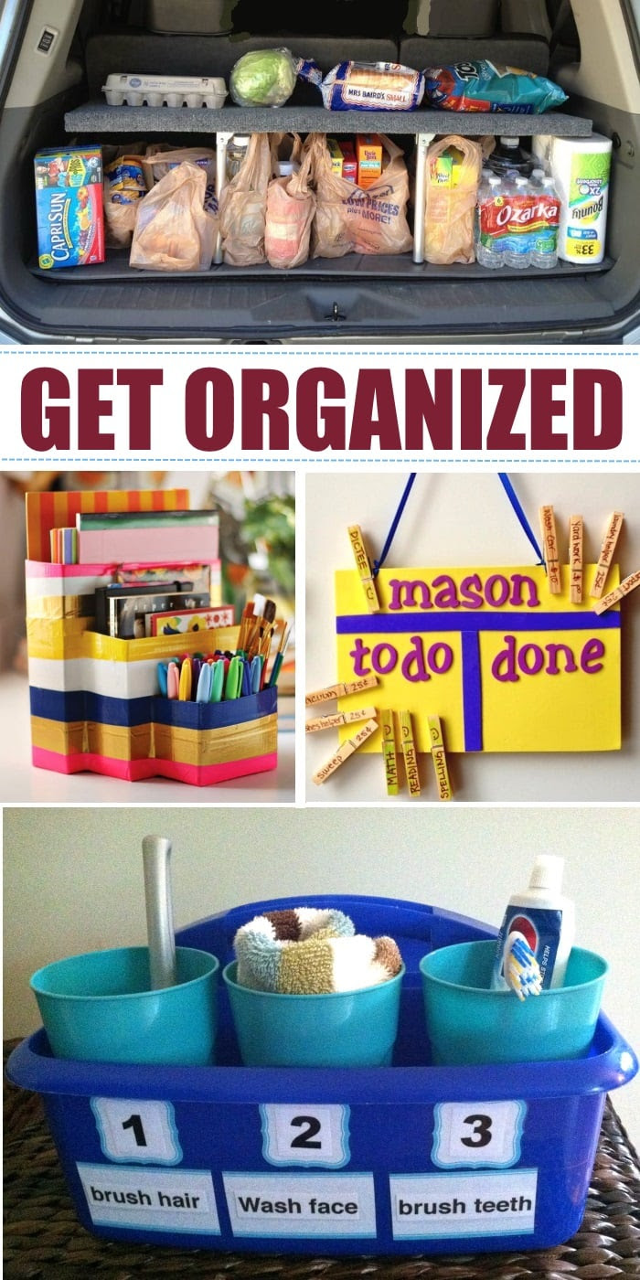 Ideas to get organized