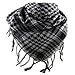 Trendy Premium Houndstooth Check Soft Square Scarf - Black & Grey Multi By Trendsblue Image #1