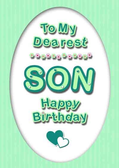 Personalize with their name, photo and a special message. free printable birthday cards for your son or daughter