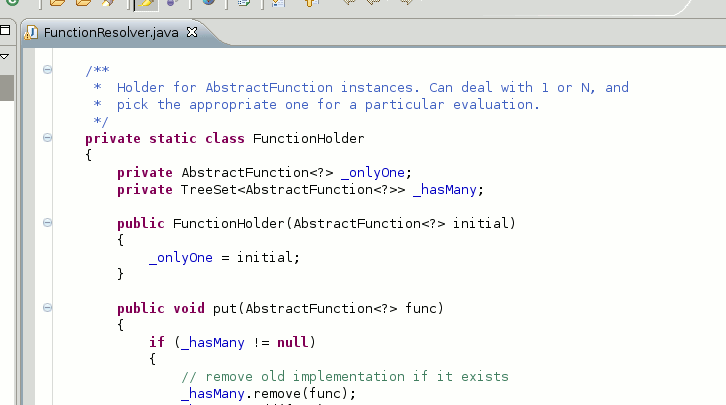 Eclipse default color scheme