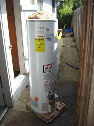 New hot water heater - ready to install