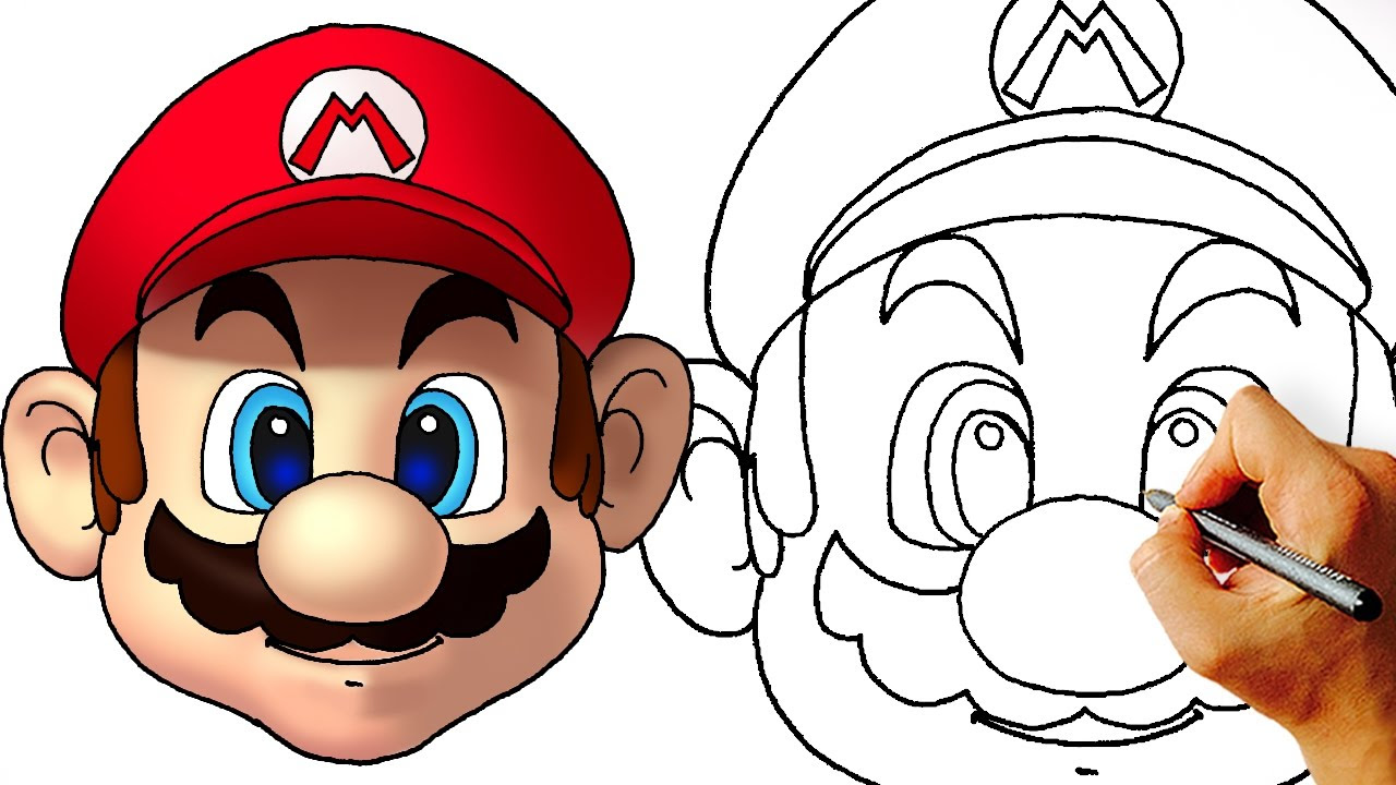 Super Mario Drawing at GetDrawings | Free download