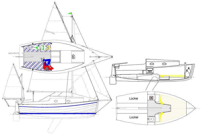 Downloadable Sailboat Plans by George Whisstock