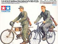 Tamiya 1/35 Germans With Bicycles (35240) English  - i0