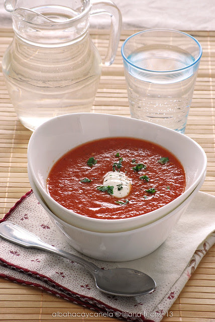 Roasted tomato soup