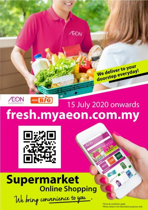 AEON Supermarket Online Sale on MYAEON (15 July 2020)