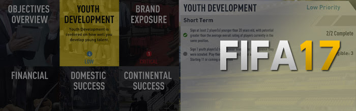 Fifa17キャリアモード 新機能 クラブの総合管理 目標 と英語対策 Fifa18キャリアモードレポート
