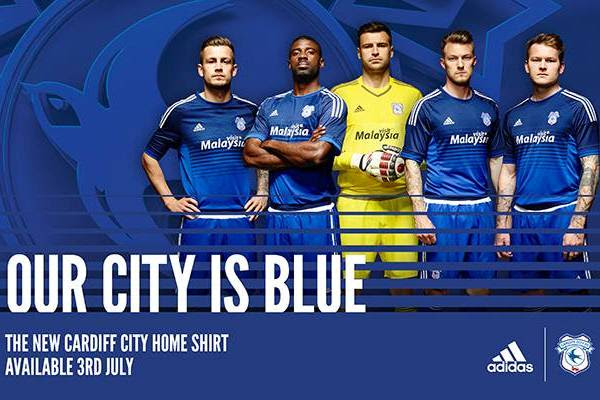 New Cardiff City Home Kit 15-16 CCFC Adidas Home Jersey ...