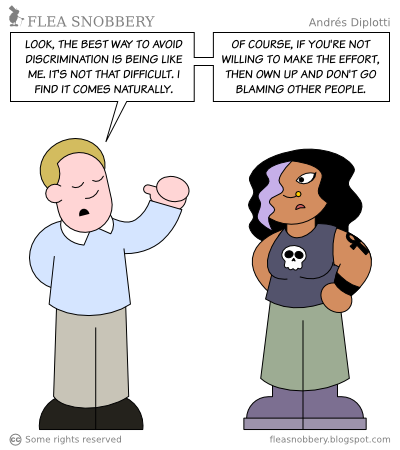 Against discrimination