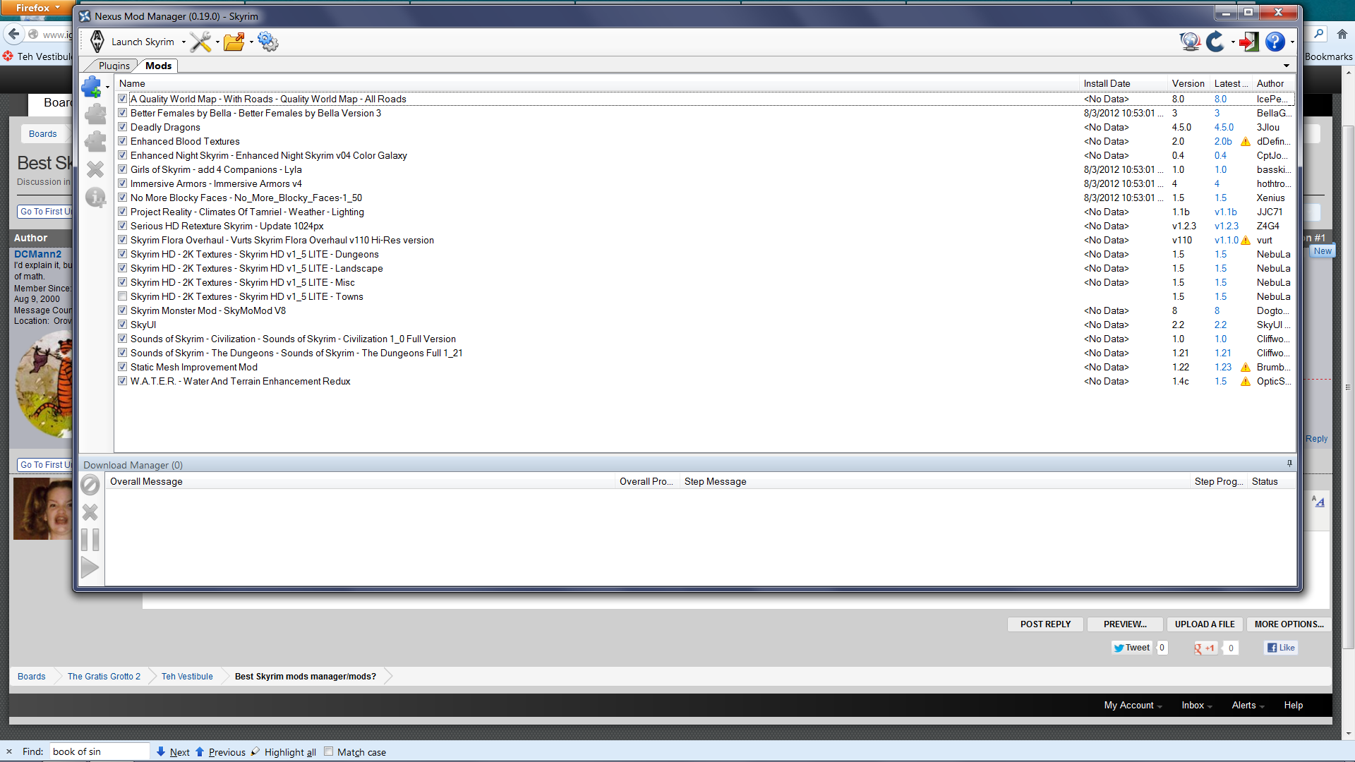 Mod Manager For Skyrim