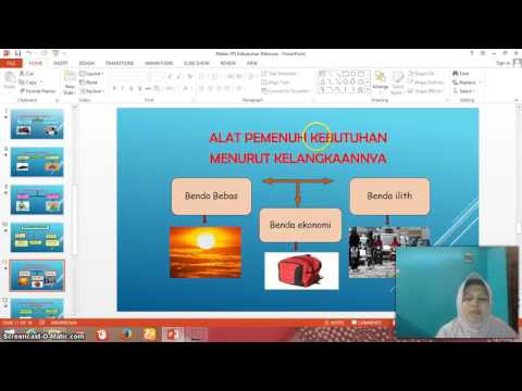 Video Pembelajaran Kebutuhan Manusia