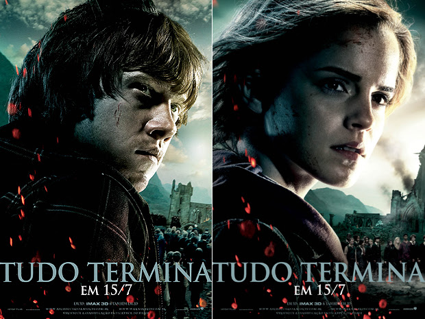 Novo pôster de 'Harry Potter e as relíquias da morte, parte 2' (Foto: Divulgação)