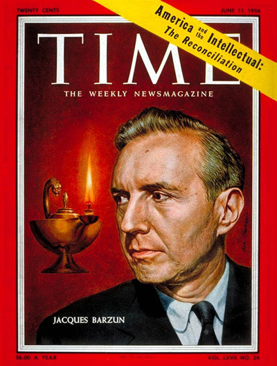 TIME magaine cover featuring Jacques Barzun