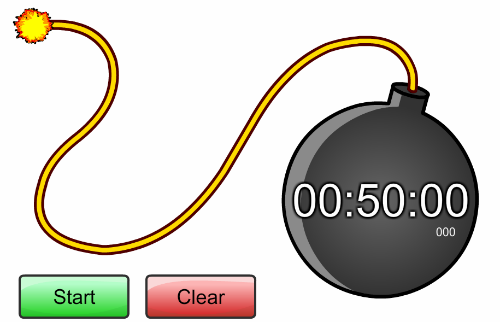 online timer bomb 20 minutes - Just press start the 
