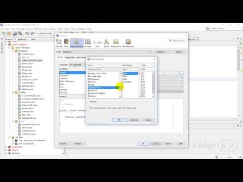 Aumentar tamaño de letra IDE Netbeans