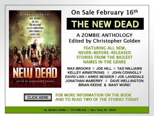 Click here for more information on “The New Dead” and to read two short stories!