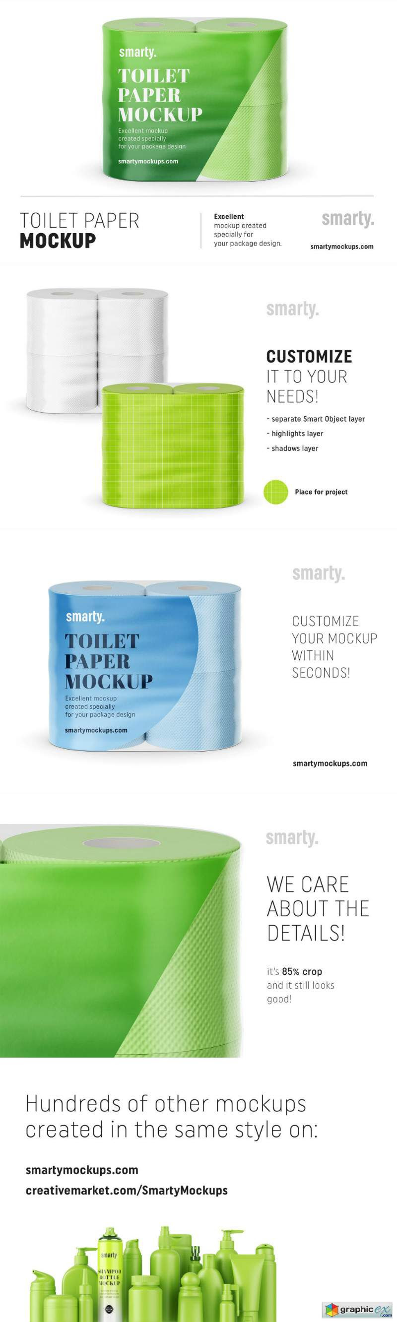 Download Toilet paper mockup » Free Download Vector Stock Image Photoshop Icon