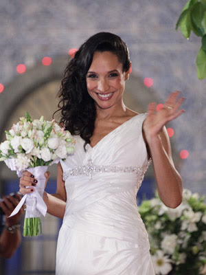 Raíssa de noiva (Foto: Aquele Beijo/TV Globo)