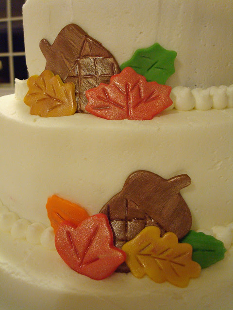 Kayleen's wedding cake Oct 2010