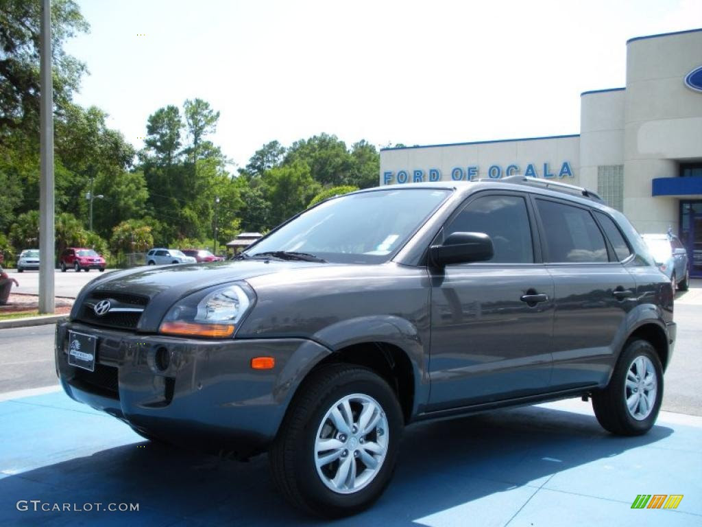 2009 Dark Titanium Gray Hyundai Tucson GLS #33305522  GTCarLot.com