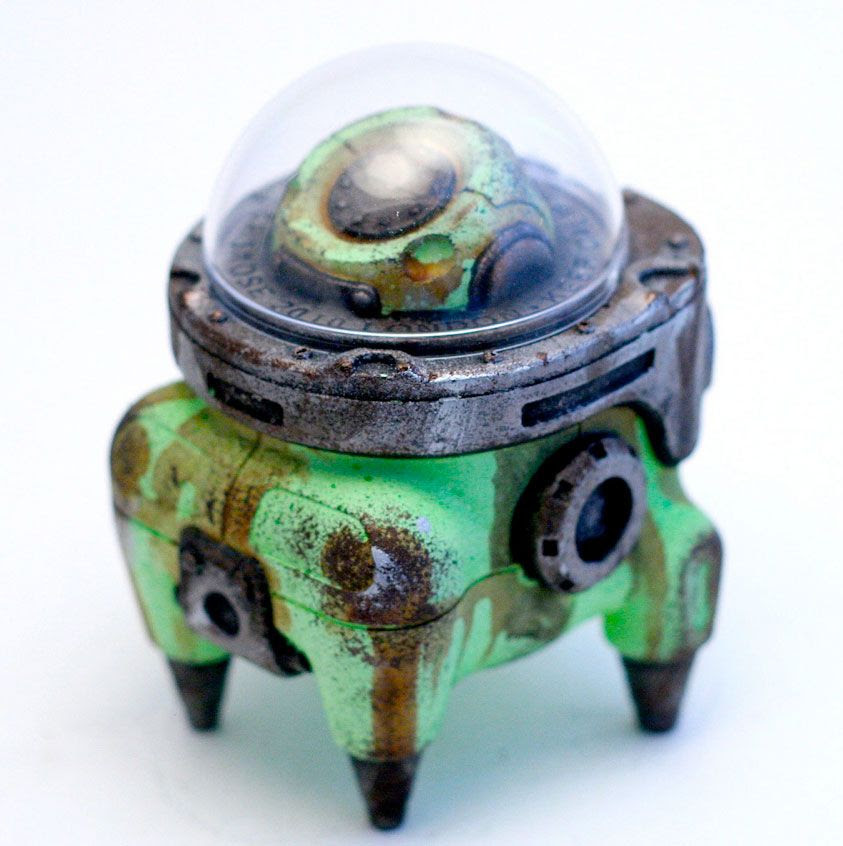Cris Rose's "RAMPART EDITION B" resin bot
