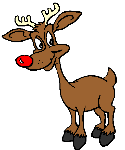 Download Rudolph The Red Nosed Reindeer Clipart - Cliparts.co