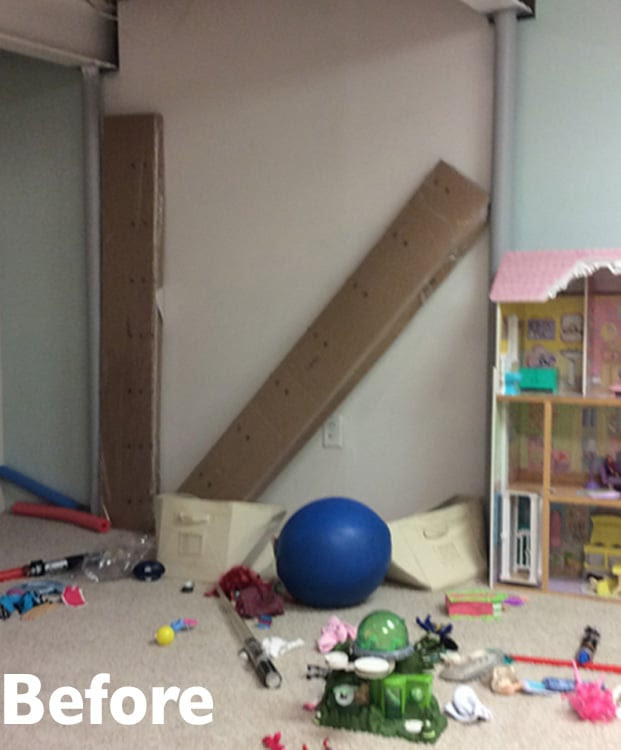 Before DIY Storage Media Unit