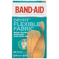 Band-aid Brand Adhesive Bandages Dryfit Assorted  17-Count