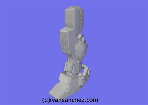 powered gm gundam 0083 3d mesh cg sandrum