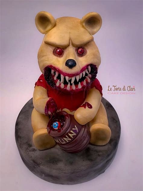How to draw disney's winnie the pooh characters : The dark side of Winnie the Pooh my piece for CREEPY