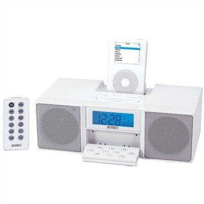 Universal iPod Docking Music System with Square Speakers