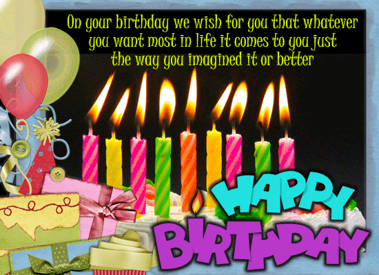 Happy Happy Birthday From Me To You