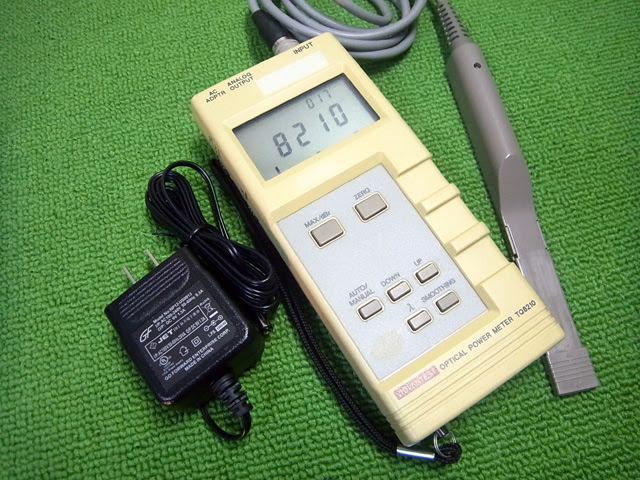 Tq10 Q017a光パワーメータ 光センサ セット 中古測定器のアイジー