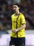 Sporting Gijon vs Barca Pictures, on 30/01/10