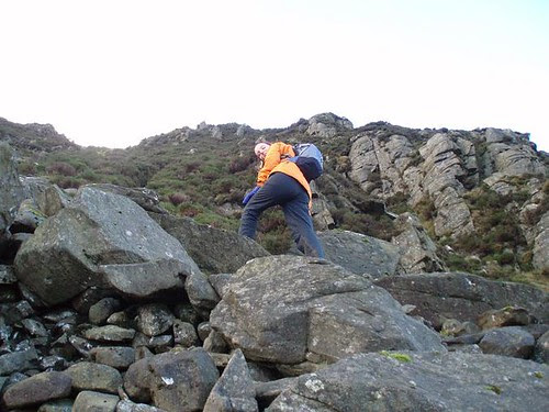 Being inelegant on icy rocky bits